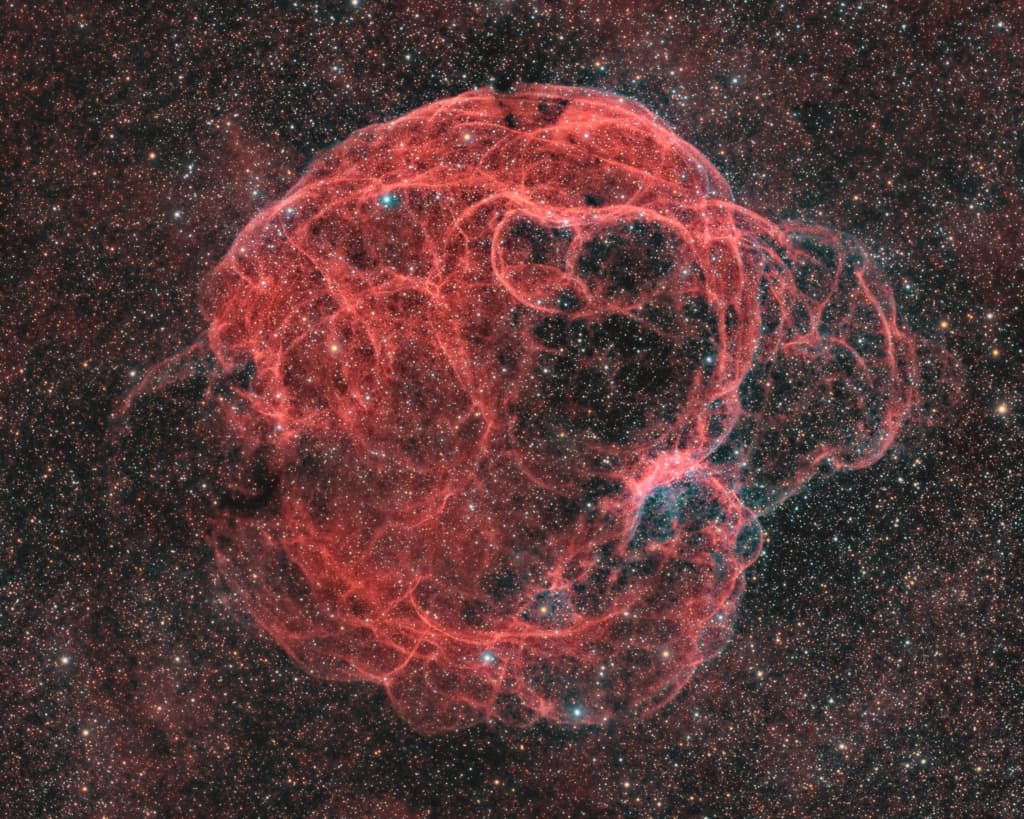 Supernova Remnant Simeis 147 Image