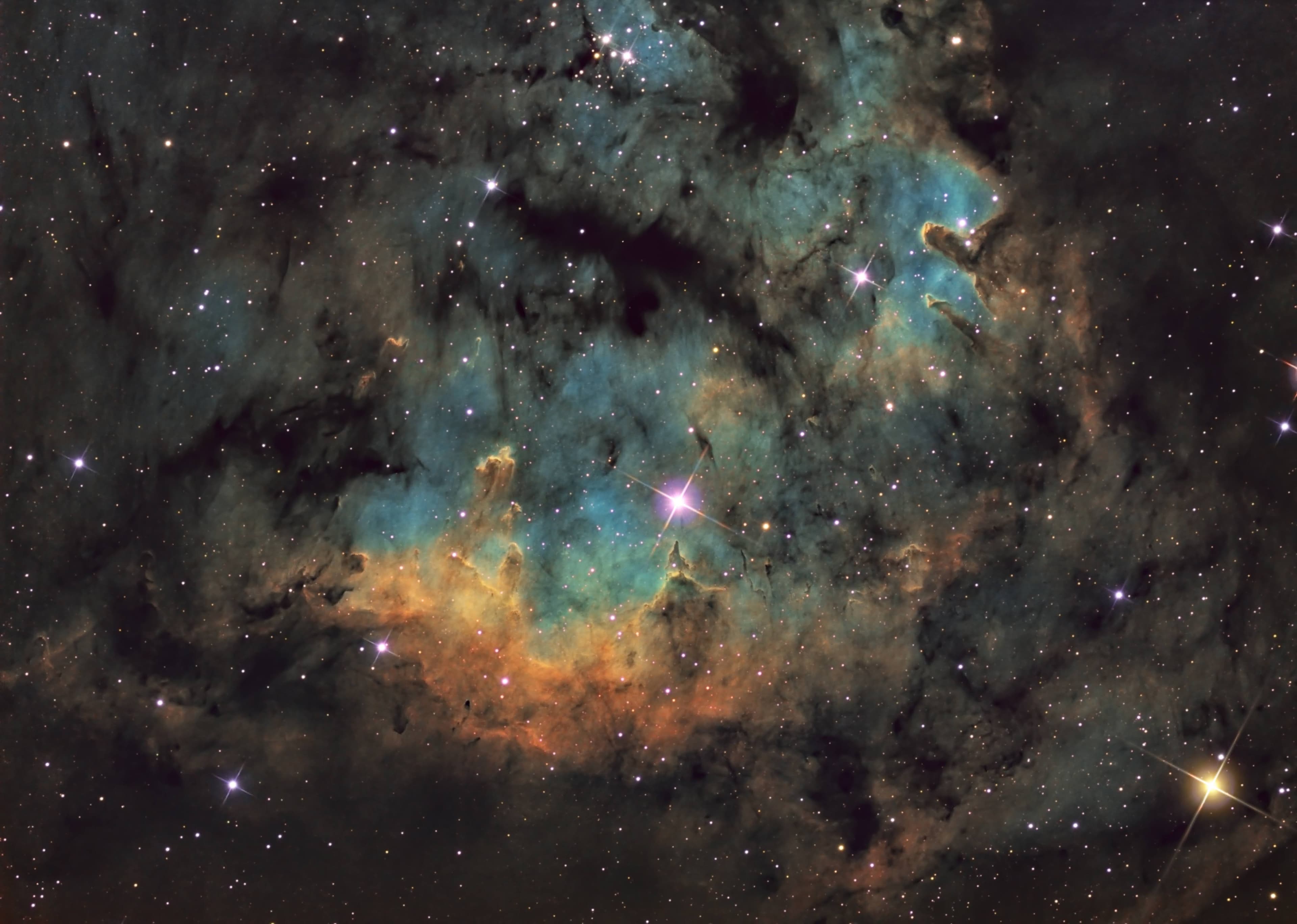 NGC 7822 in Cepheus Image