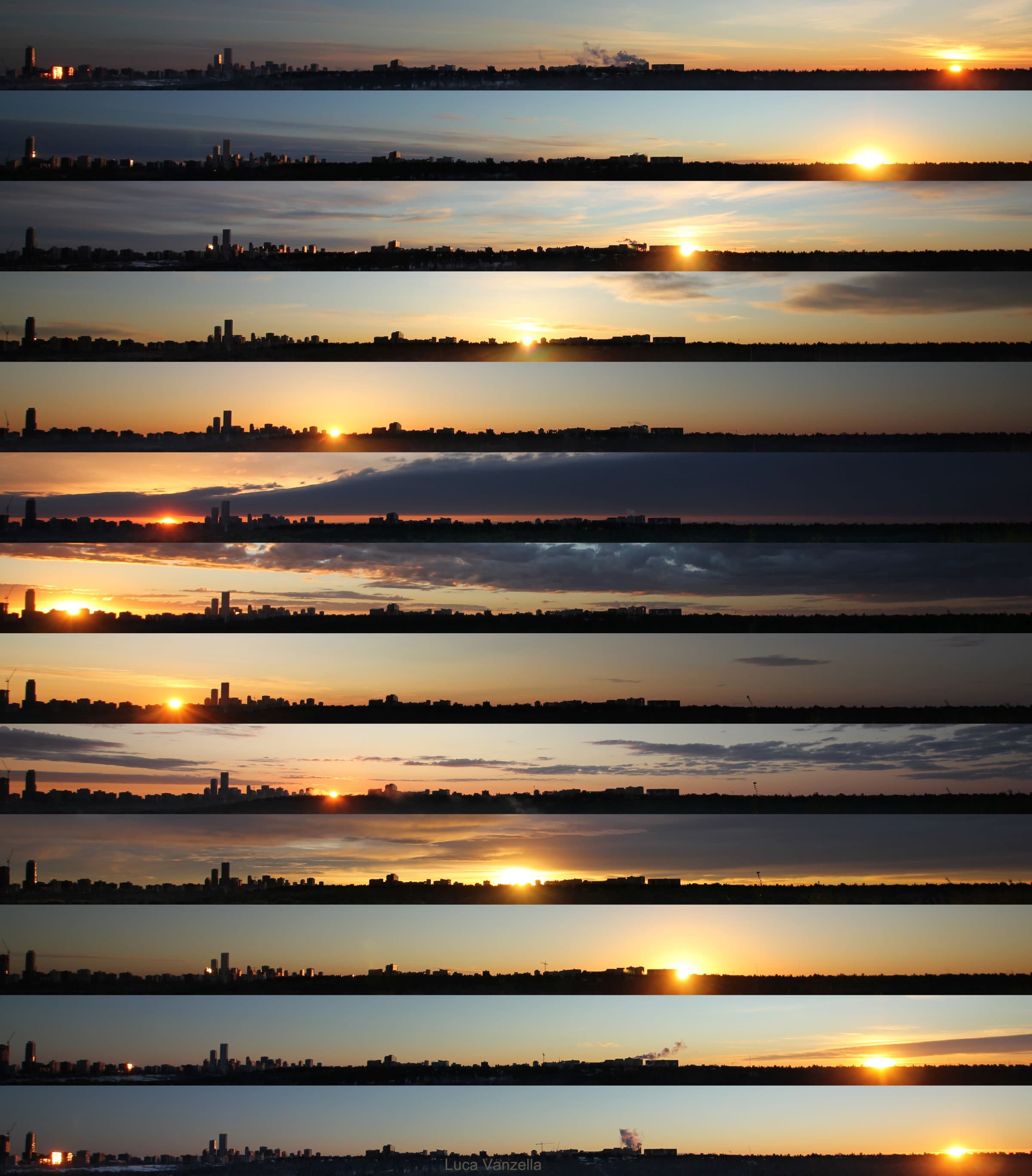 A Year of Sunrises Image